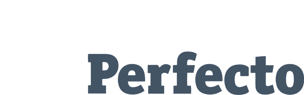 Perfecto Mobile logotype, transparent .png, medium, large