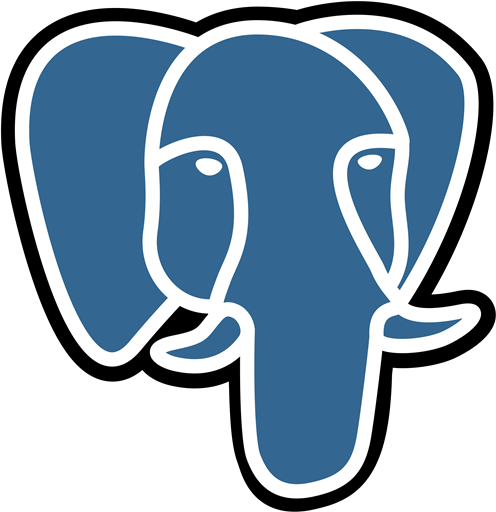 PostgreSQL logo SVG logo