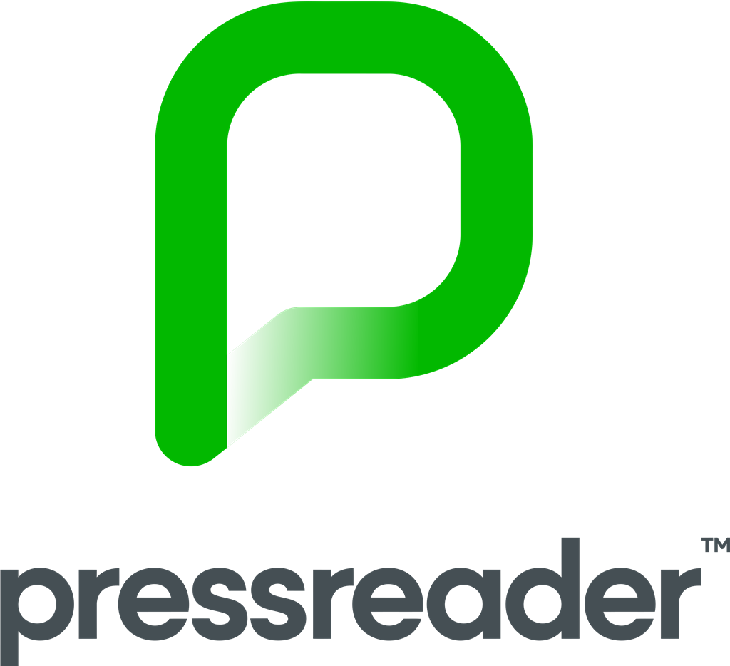 PressReader logotype, transparent .png, medium, large