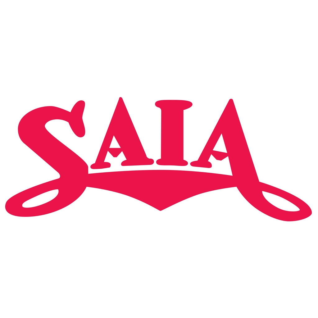 Saia logotype, transparent .png, medium, large