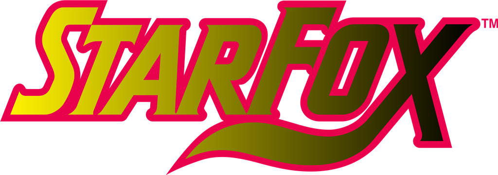 StarFox logotype, transparent .png, medium, large