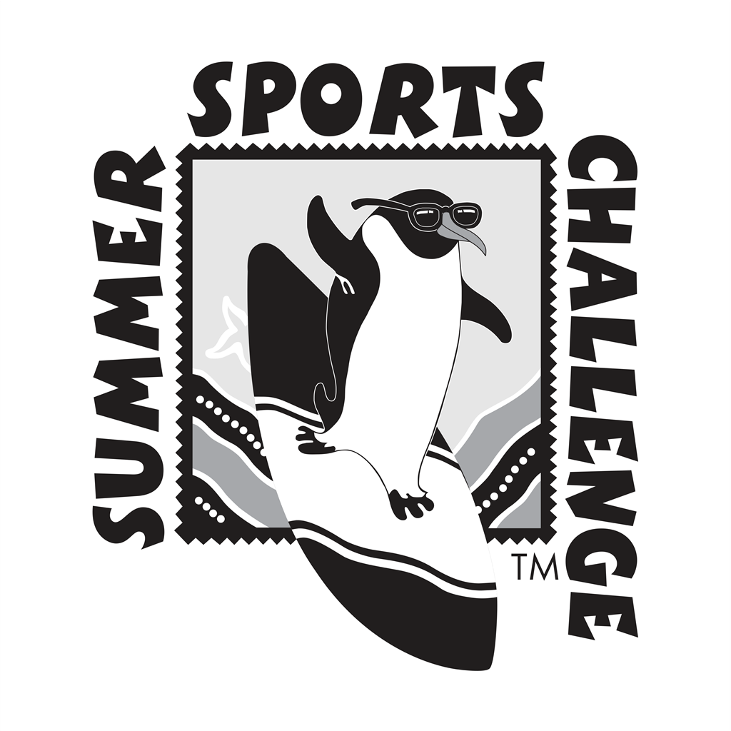 Summer Sports Challenge logotype, transparent .png, medium, large