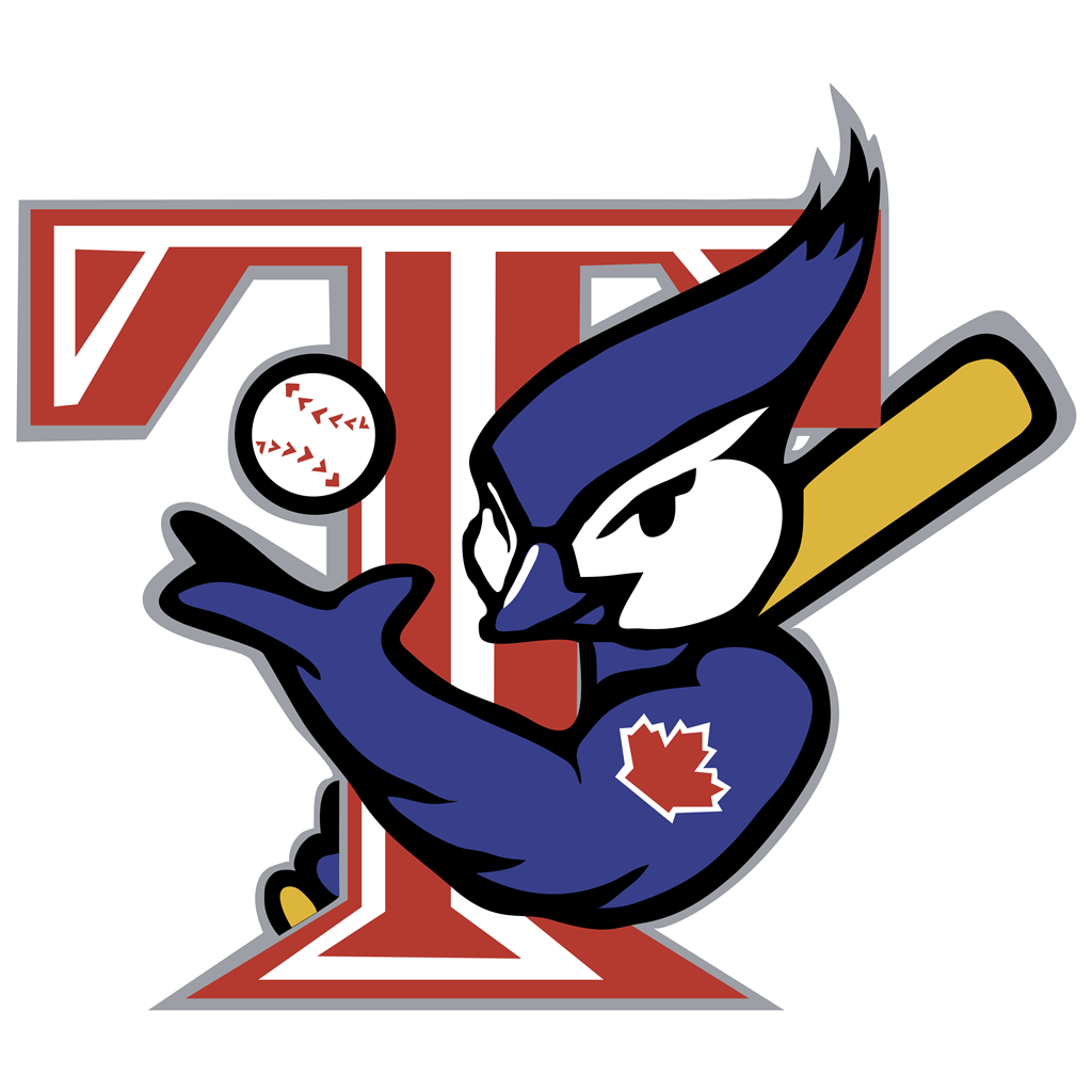 Toronto Blue Jays logotype, transparent .png, medium, large