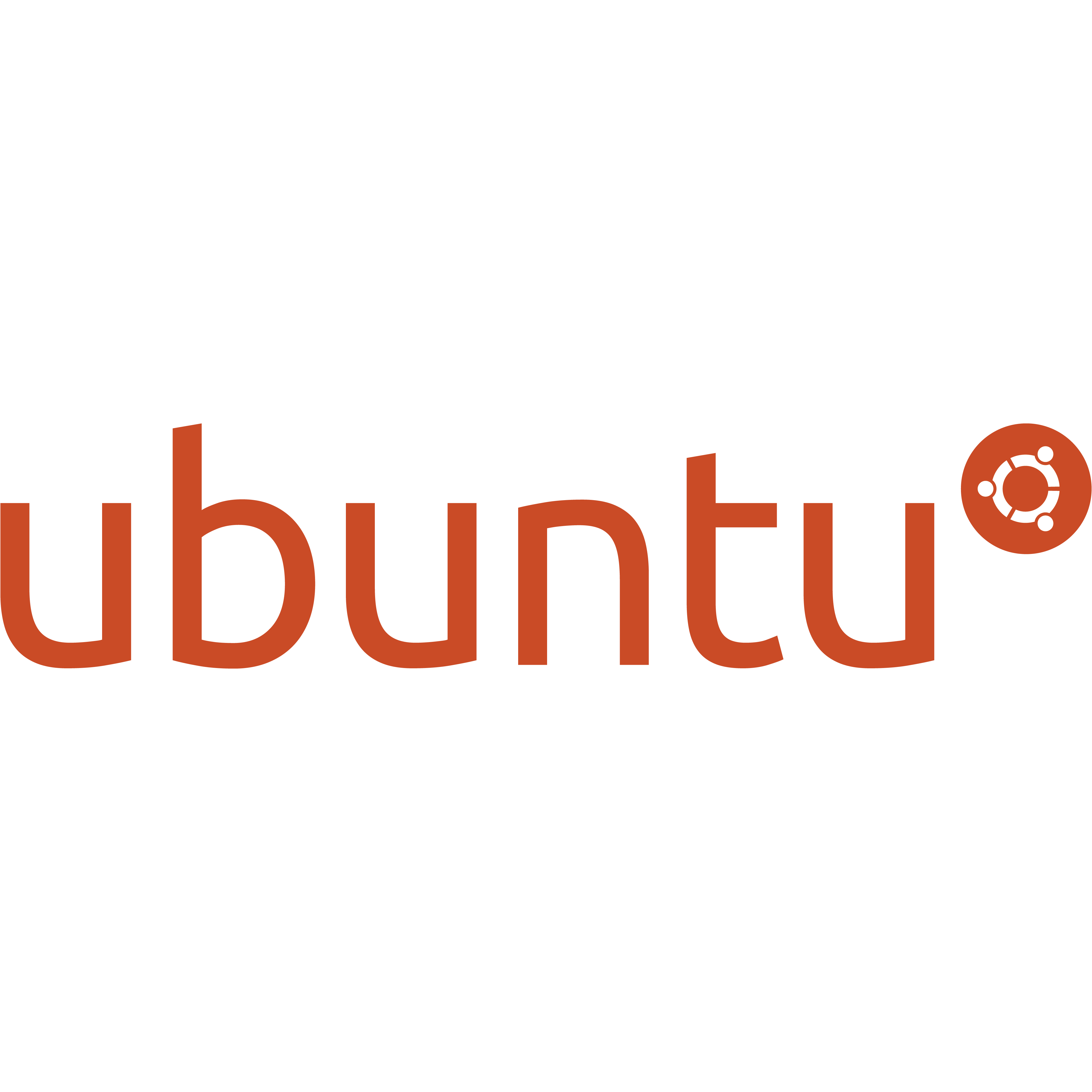 Ubuntu orange logo SVG logo