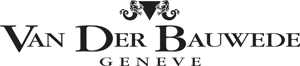 Van Der Bauwede logotype, transparent .png, medium, large