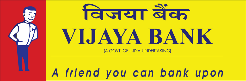 Vijaya Bank logotype, transparent .png, medium, large