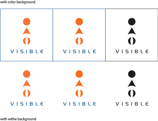 Visible (Social Media Management) logo SVG logo