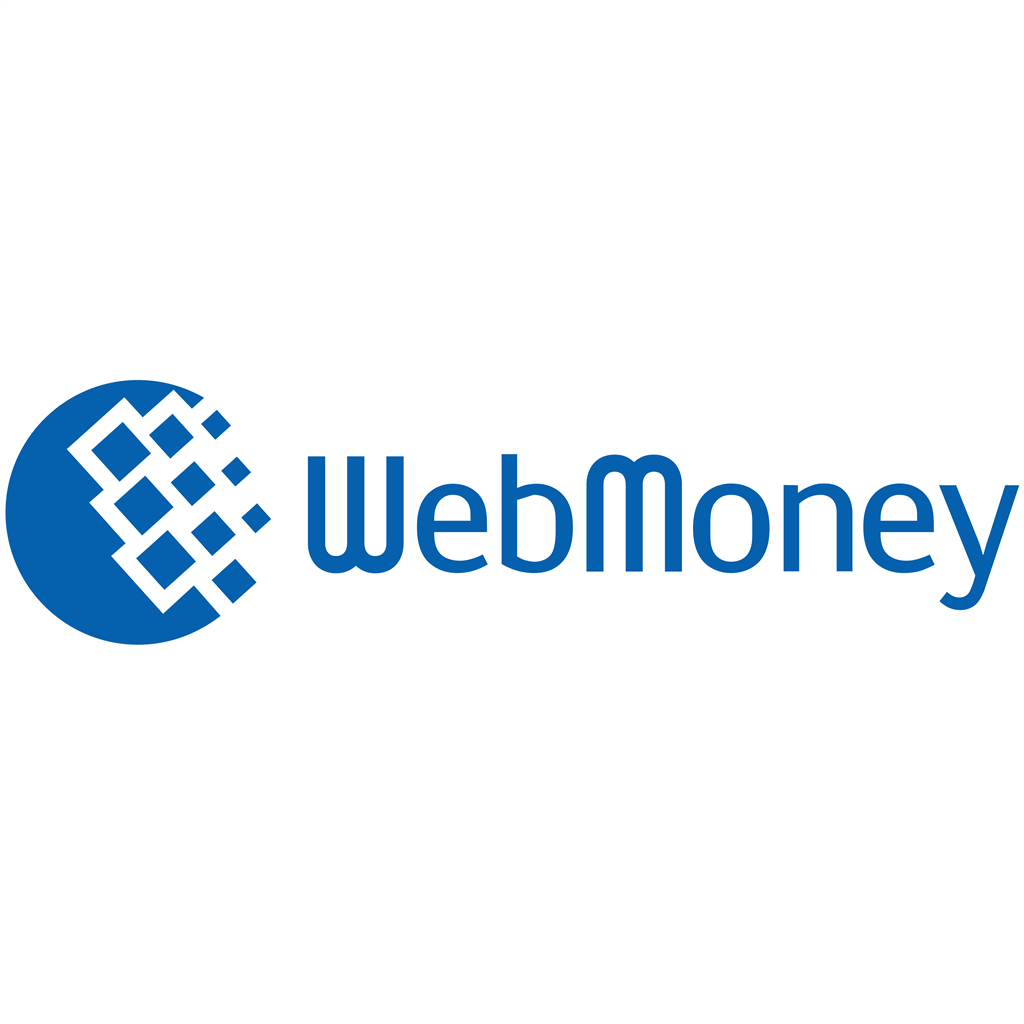 WebMoney logotype, transparent .png, medium, large