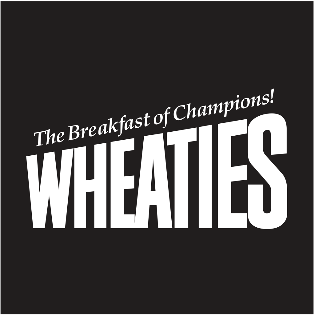 Wheaties logotype, transparent .png, medium, large